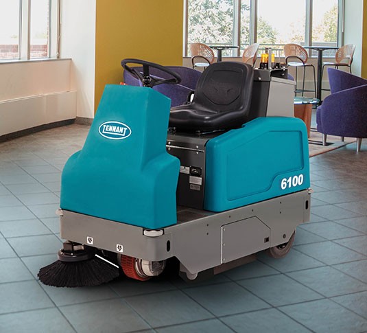 6100 Sub-Compact Battery Ride-On Floor Sweeper alt 16